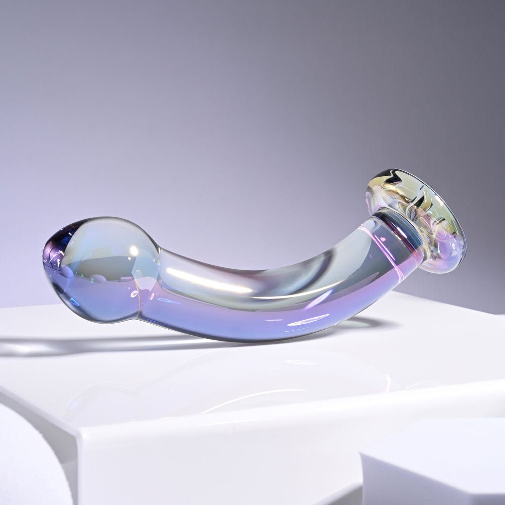 Playboy Pleasure JEWELS KING Clear Glass 16.3 cm Dildo